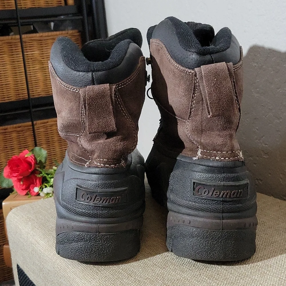COLEMAN Mens 11 Glacier Leather Upper Boots